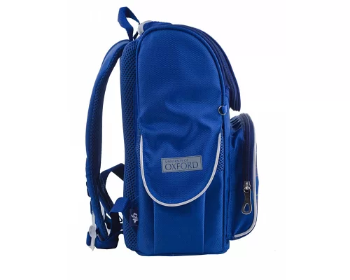 Рюкзак школьный ортопедический каркасный YES H-11 Oxford blue, 34*26*14 код: 553292