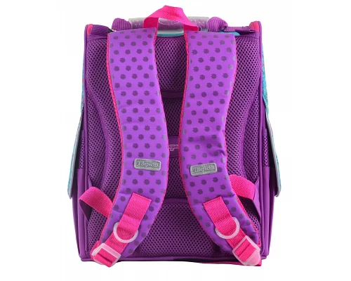 Рюкзак школьный ортопедический каркасный YES H-11 Frozen purple 33.5*26*13.5 код: 555160