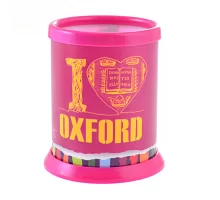 Стакан для письменных принадлежностей разборной Oxford розовый код: 470388
