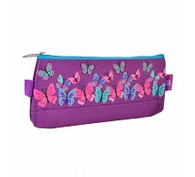 Пенал м'який YES Butterfly purple, 20*8*3 код: 531820