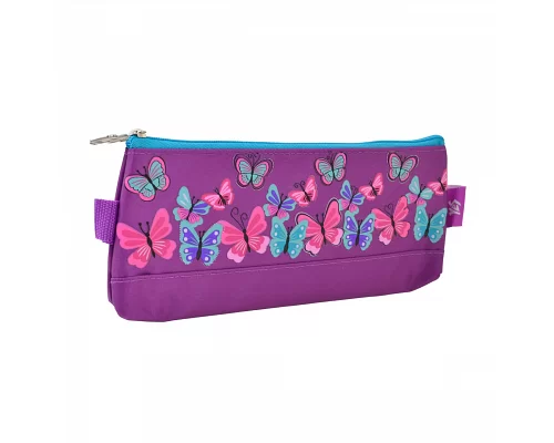 Пенал м'який YES Butterfly purple, 20*8*3 код: 531820