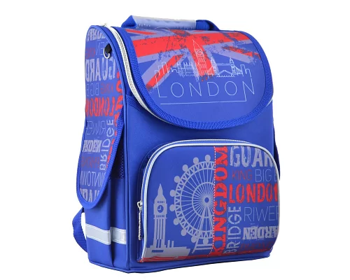 Рюкзак шкільний ортопедичний каркасний Smart PG-11 London, 34*26*14 код: 554525
