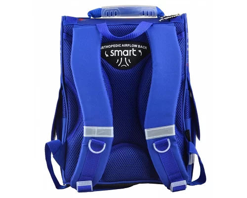 Рюкзак школьный ортопедический каркасный Smart PG-11 London, 34*26*14 код: 554525