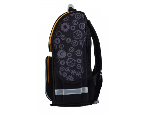 Рюкзак шкільний ортопедичний каркасний Smart PG-11 Iron bot, 34*26*14 код: 554537