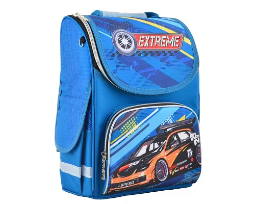 Рюкзак школьный ортопедический каркасный Smart PG-11 Extreme 34*26*14 код: 554549