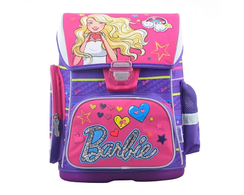 Рюкзак шкільний ортопедичний каркасний YES H-26 Barbie 40*30*16 код: 554567