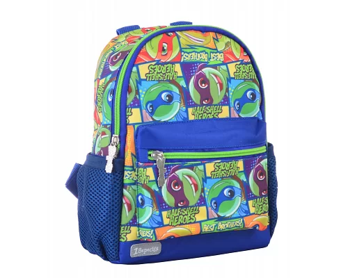 Рюкзак дитячий дошкільний 1 Вересня K-16 Turtles 22.5*18.5*9.5 код: 554766