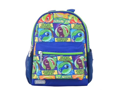 Рюкзак дитячий дошкільний 1 Вересня K-16 Turtles 22.5*18.5*9.5 код: 554766
