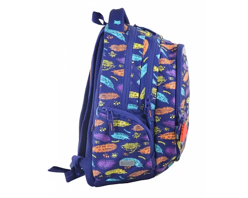 Рюкзак шкільний для підлітка YES Т-22 Feather 45*31*15 код: 554790