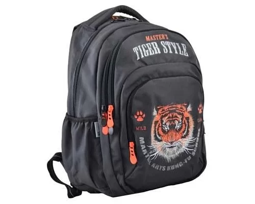 Рюкзак шкільний для підлітка YES T-53 Tiger, 43*32*14 код: 554910