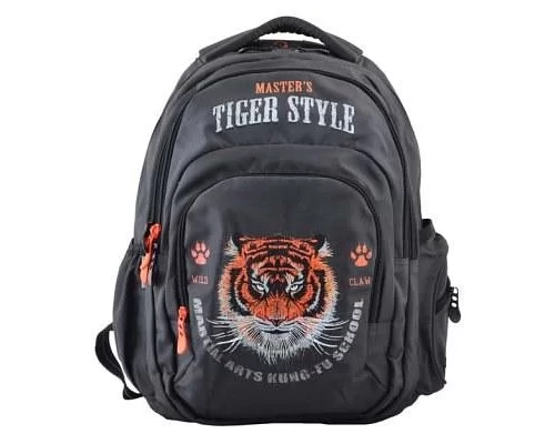 Рюкзак шкільний для підлітка YES T-53 Tiger, 43*32*14 код: 554910