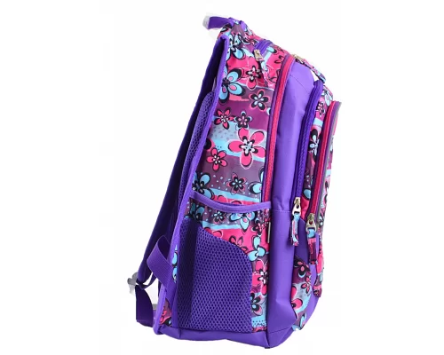 Рюкзак шкільний для підлітка YES Т-27 Wildflowers, 46*37*20 код: 554936
