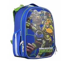 Рюкзак шкільний ортопедичний каркасний 1 Вересня H-25 Ninja Turtles, 35*26*16 код: 555369
