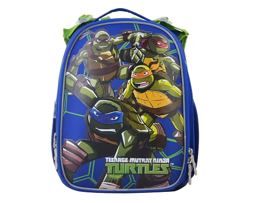 Рюкзак шкільний ортопедичний каркасний 1 Вересня H-25 Ninja Turtles, 35*26*16 код: 555369