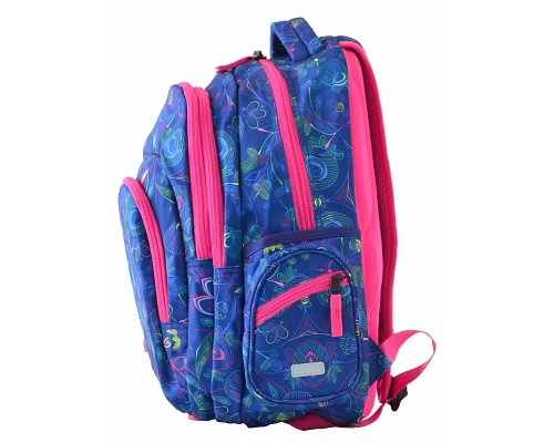 Рюкзак школьный ортопедический для подростка YES T-53 Crayon, 40*30*14 код: 555458