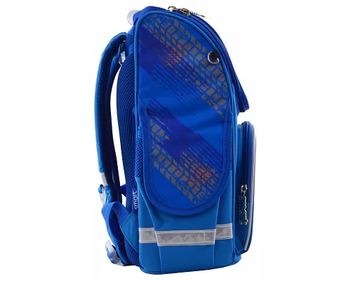 Рюкзак школьный ортопедический каркасный Smart PG-11 Big Wheels код: 555971