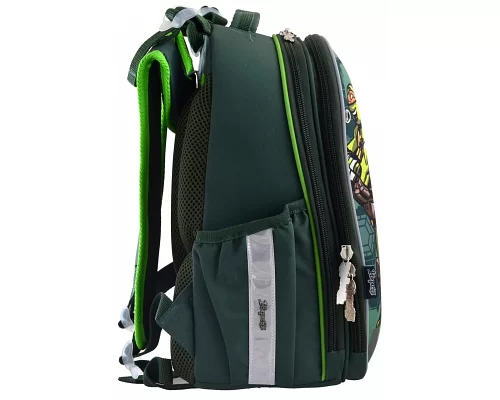 Рюкзак шкільний ортопедичний каркасний 1 Вересня H-25 Tmnt код: 556203