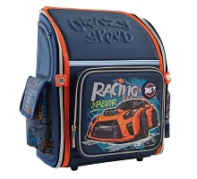Рюкзак школьный ортопедический каркасный YES H-18 Racing код: 556321