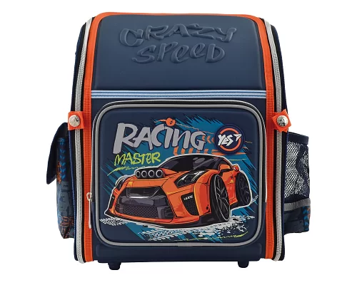 Рюкзак шкільний ортопедичний каркасний YES H-18 Racing код: 556321