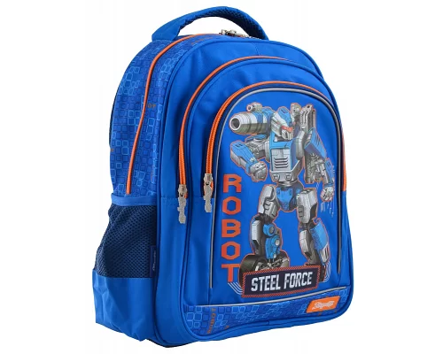 Рюкзак шкільний 1 Вересня S-22 Steel Force код: 556345