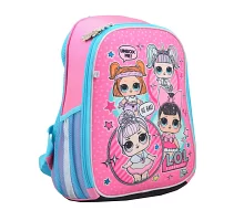 Рюкзак школьный ортопедический, каркасный H-27, LOL Sweety код: 558099
