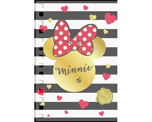 Зошит В6/144 пл. обл. MINNIE MOUSE GOLD YES код: 681495