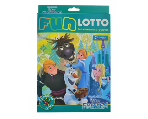 Ігровий набір Funny loto Frozen код: 953676