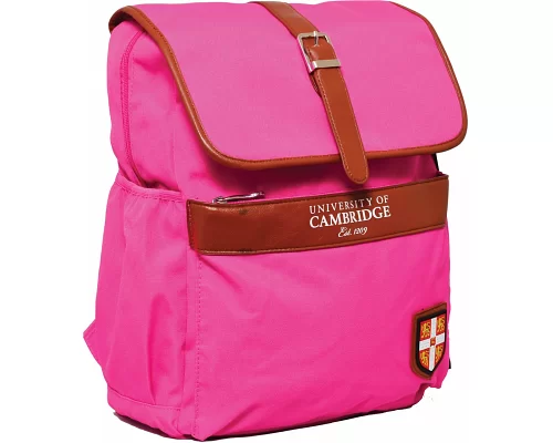 Рюкзак міський YES CA071 Cambridge, рожевий, 29*13*35.5 см код: 552970
