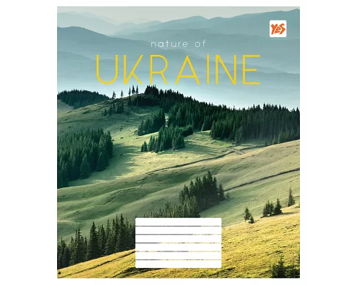 А5/48 лін. YES Nature of Ukraine, зошит ученич код: 763098