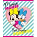Тетрадь школьная А5/12 лин. YES неон+мат. ламинация+софт-тач Minnie Mouse neon, тетрадь , набор 10 шт., код: