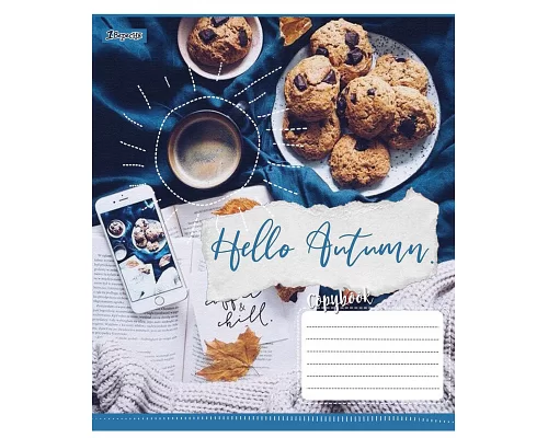 А5/36 кл. 1В HELLO AUTUMN, зошит для записів , набір 15 шт., код: 764109