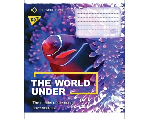 А5/24 лін. YES UNDER WORLD, зошит учн. набір 20 шт код: 764732