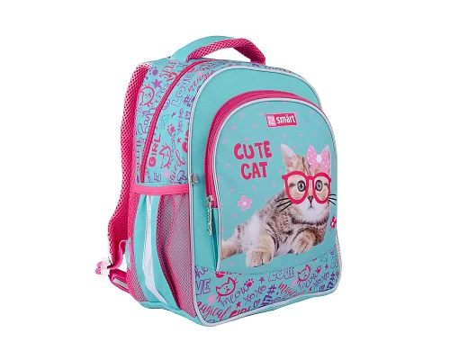 Рюкзак шкільний SMART SM-03 Cute Cat , код: 558185