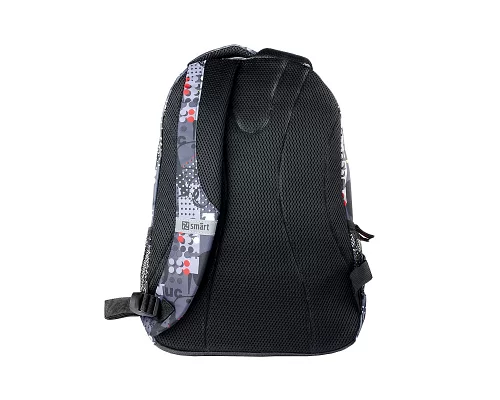 Рюкзак школьный ортопедический Smart TN-07 Global, черн/сер код:558630