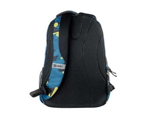 Рюкзак шкільний ортопедичний Smart TN-07 Global, черн/бирюз. код:558631