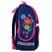 Рюкзак шкільний каркасний Smart PG-11 blue Flowers 34*26*14 код: 554464