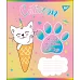 Зошит шкільна А5/12 кос. YES CATICORN, зошит учн. код: 764487 набір 25 шт
