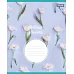 Зошит шкільна А5/12 кл. 1В DELICATE FLOWERS, зошит учн. код: 764805 набір 25 шт