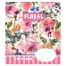 А5/12 кл. 1В FLORAL, зошит учн. код: 764807 набір 25 шт