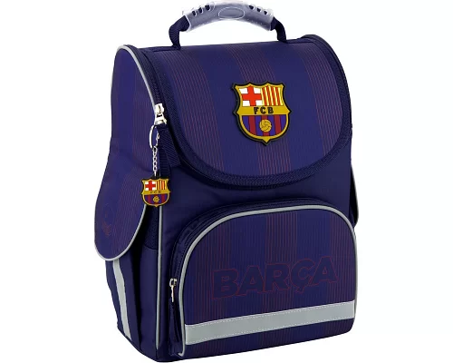 Рюкзак школьный ортопедический каркасный Kite Education FC Barcelona BC20-501S