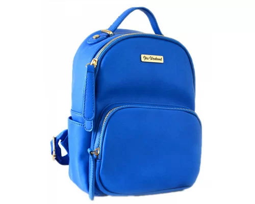 Сумка-рюкзак YES синий 17*9*25см код: 553039