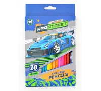 Олівці 18 кол. Street racing код: 290456