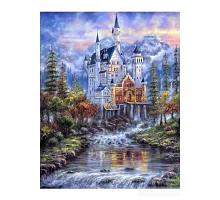 Картина за номерами Замок в горах 40*50см, в коробці, Dreamtoys код: DT-435