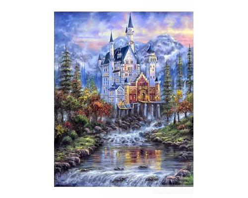 Картина по номерам Замок в горах 40*50см, в коробке, Dreamtoys код: DT-435