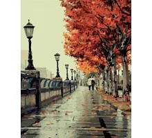 Картина по номерам Осенние дожди