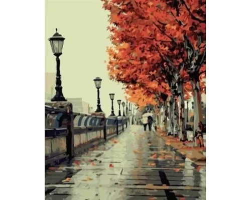 Картина по номерам Осенние дожди