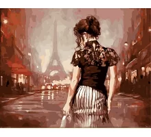 Картина по номерам Меланхолия в Париже