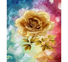 Алмазна мозаїка Чайна троянда, 30 * 40см, без рамки, в кор. 39 * 8 * 5 см