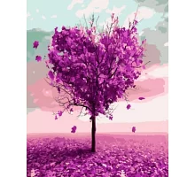 Картина по номерам Дерево влюбленных мечтаний, в термопакете 40*50см код: VA-1700