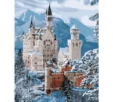 Картина по номерам Зимний замок, в термопакете 40*50см код: VA-1225
